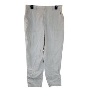 Field Gear Womens Size 12 Tan Solid Trouser Chino Pants
